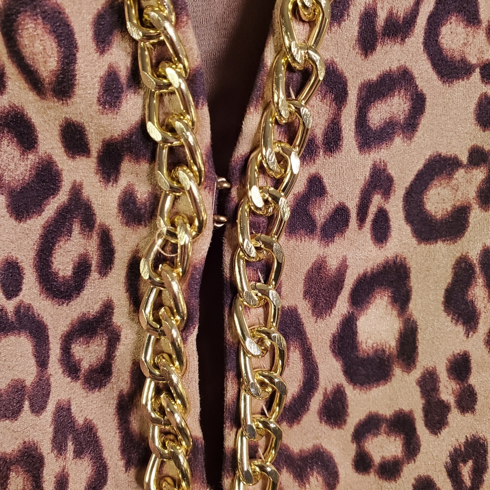 Boston Proper Cheetah Jacket - Picture 3 of 8